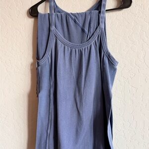 We The Free slit top and pants set